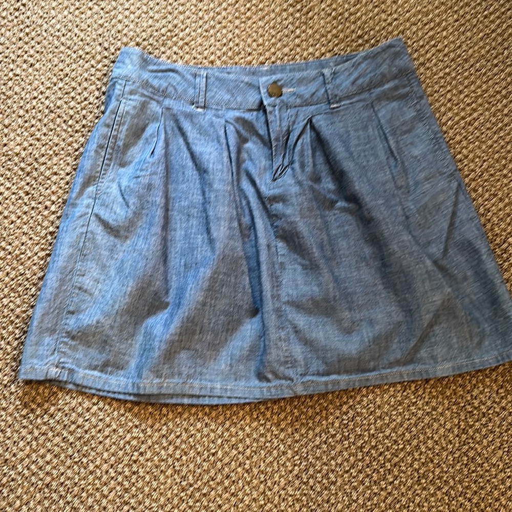 Blue Denim Women's Skirt
